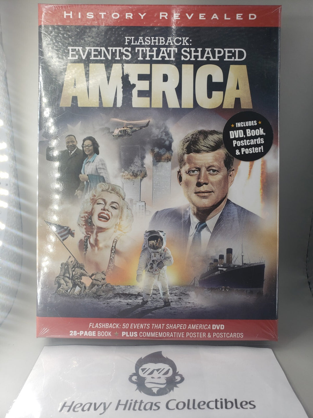 New Sealed DVD Flashback: Events That Shaped America Free Shipping