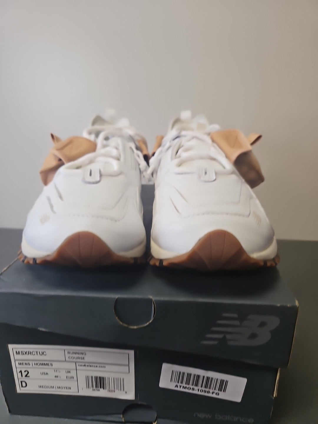 NEW Size 12 D Men's New Balance X-Racer Tactical Utility White Tan- MSXRCTUC