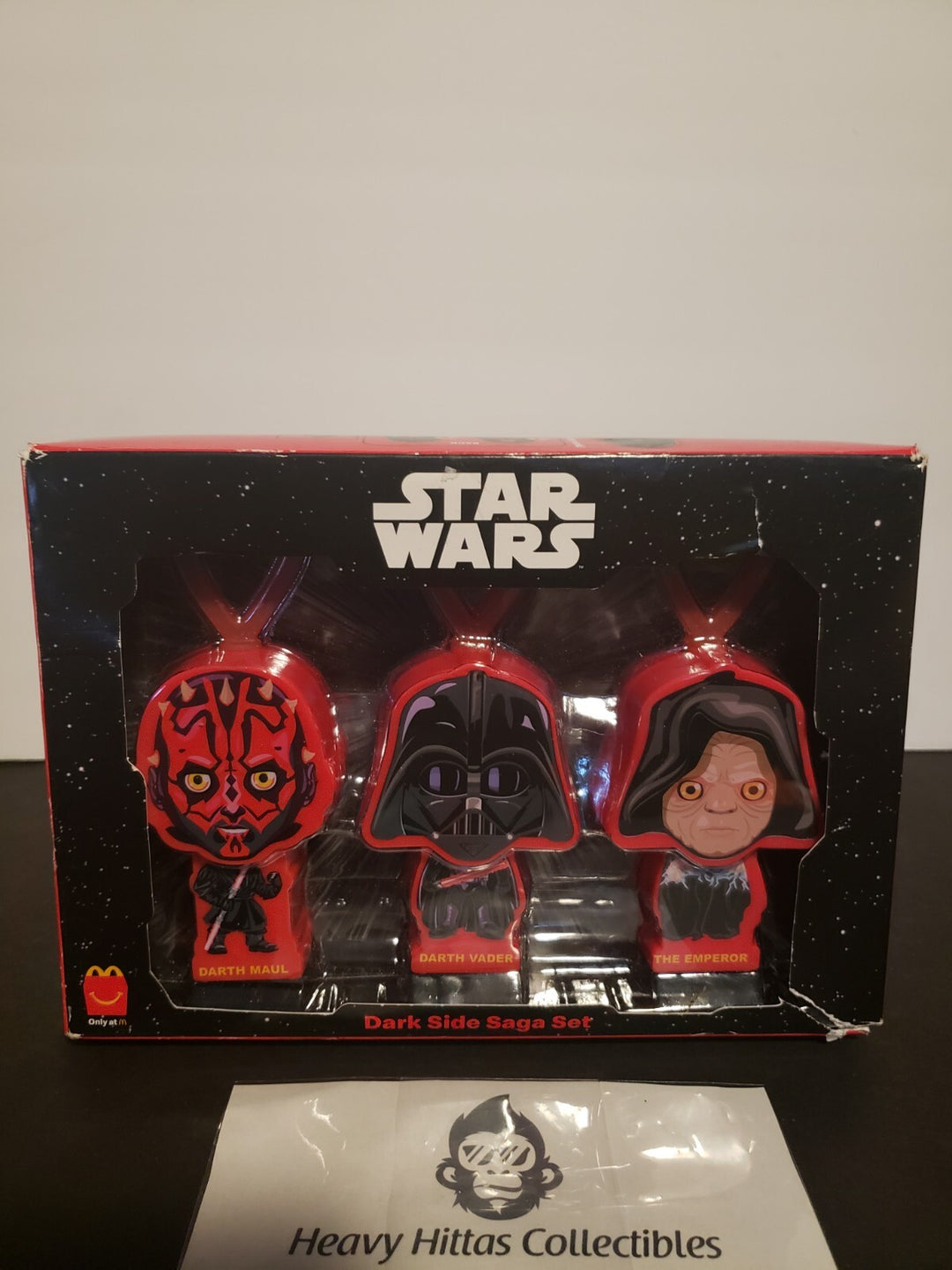 2019 McDonalds STAR WARS Rise of Skywalker Toys RARE DARK SIDE SAGA PROMO SET