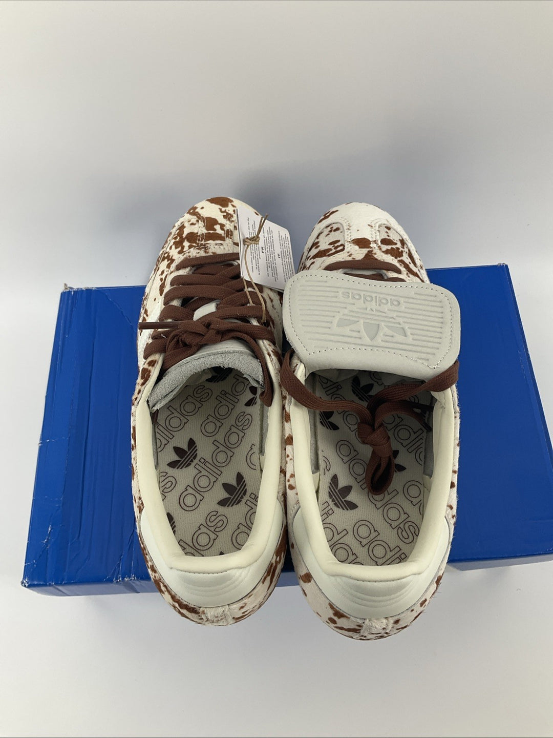 New Size 8.5 Women's Adidas Samba LT Cow Print JS3931