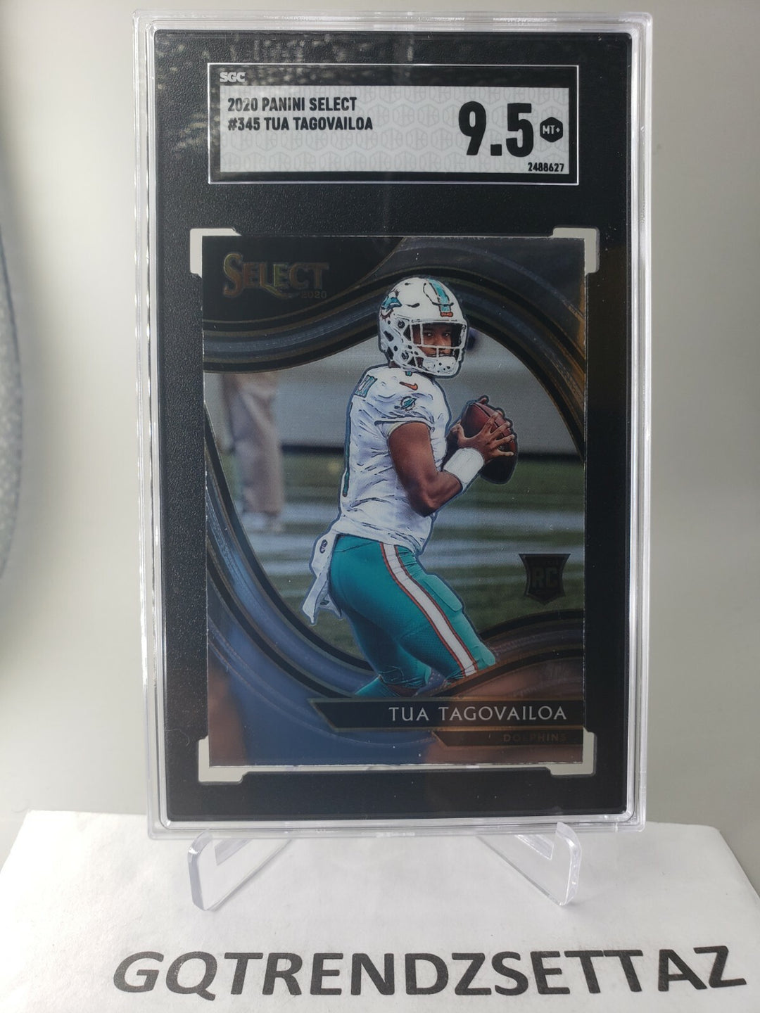 TUA TAGOVAILOA 2020-21 Panini Select  Field Level SGC 9.5 Rookie Dolphins #345
