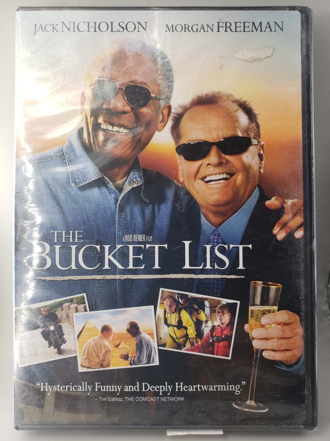 New Sealed The Bucket List (DVD, 2008) Morgan Freeman Jack Nicholson