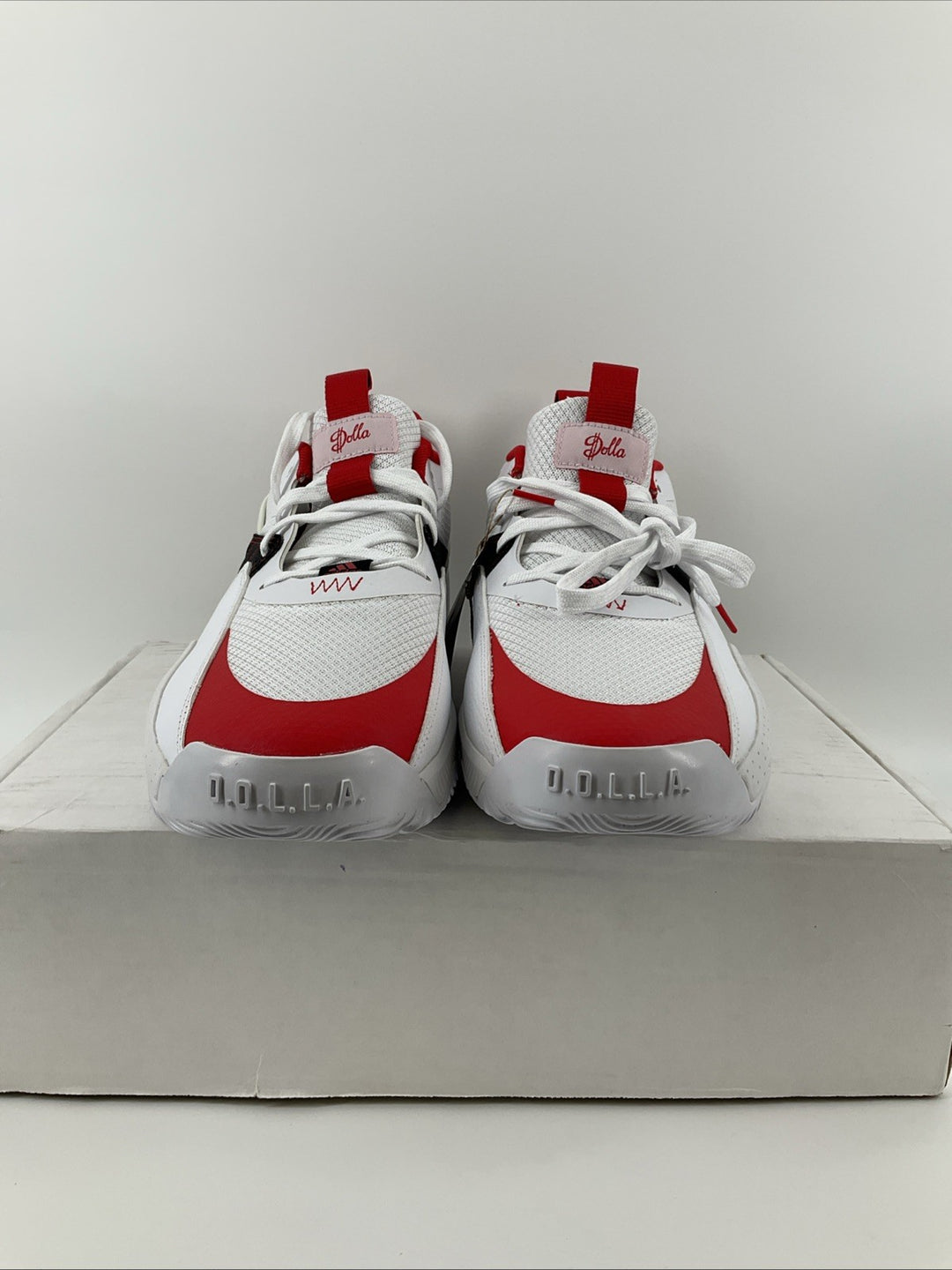 New Size 13 Men Adidas Dame Certified Red Black White GY8965