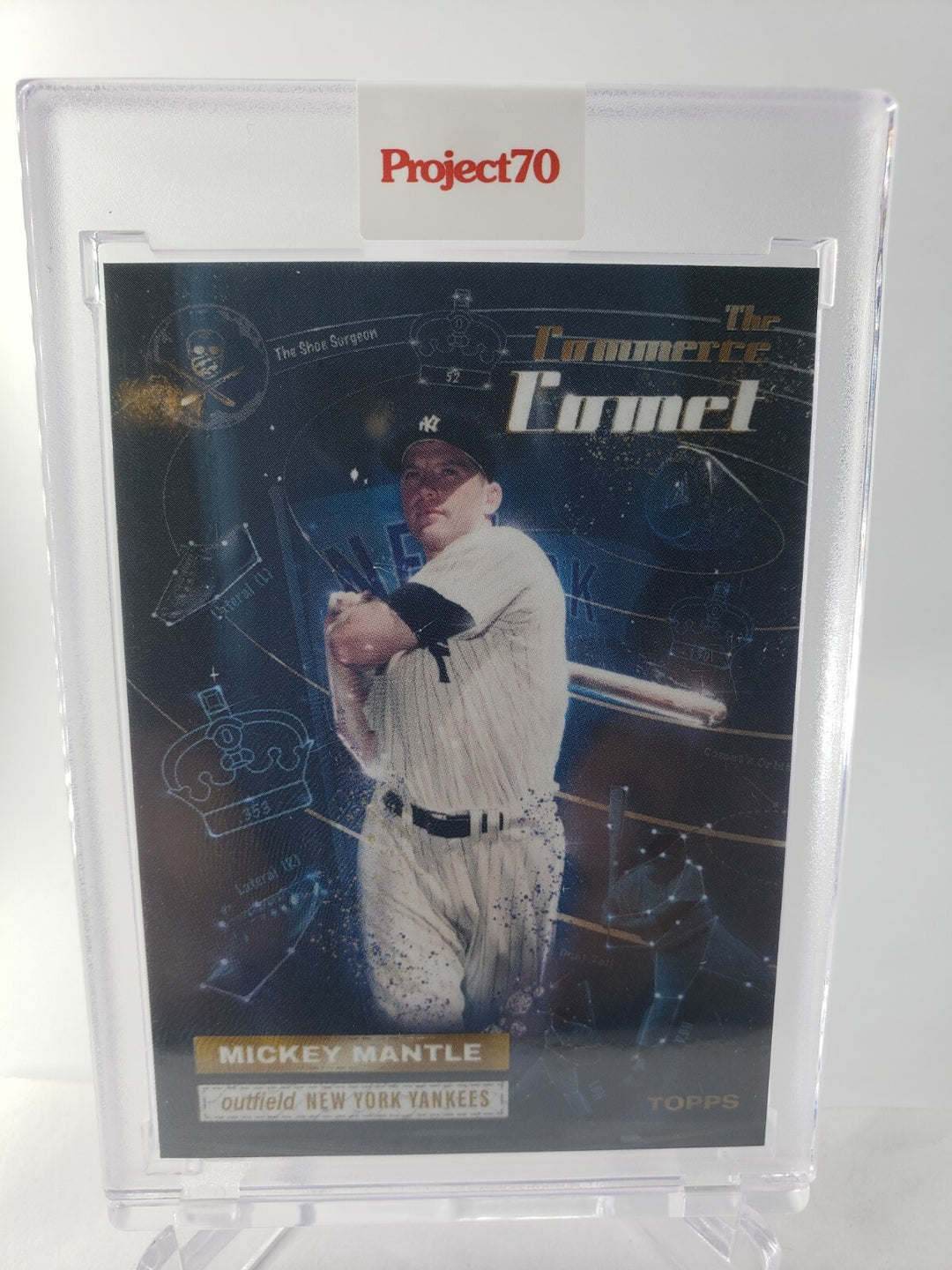 2021 Topps Project 70 Card #174 Mickey Mantle 1956 The Shoe Surgeon NY Yankees