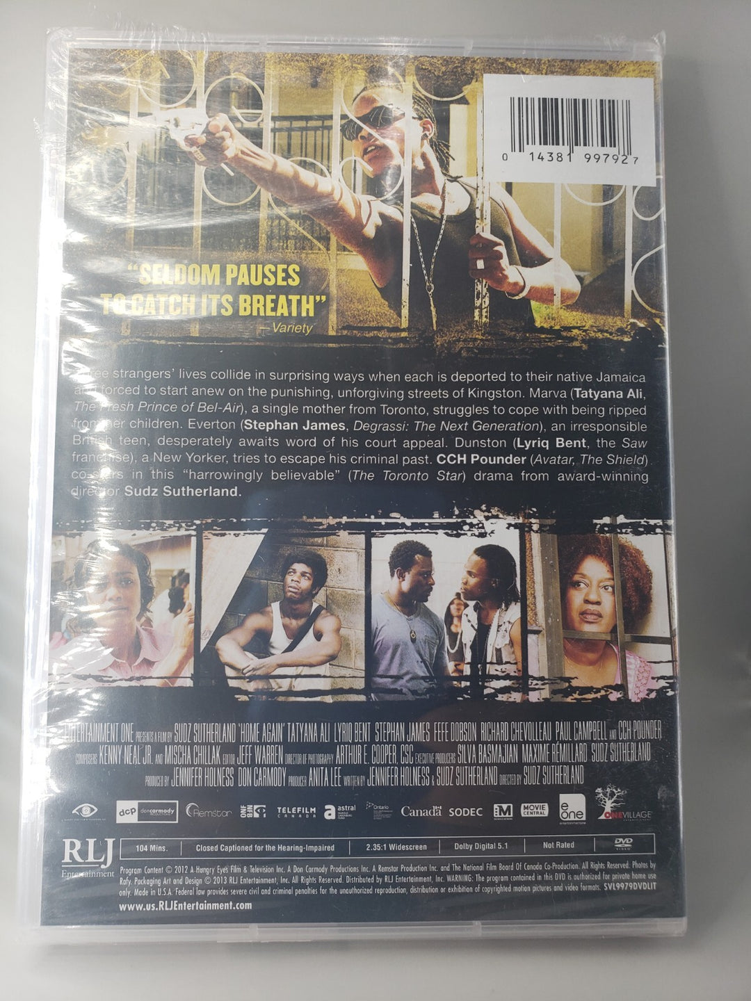 Brand New Sealed! Home Again (DVD, 2013) Tatyana Ali, Stephan James, Lyriq Bent