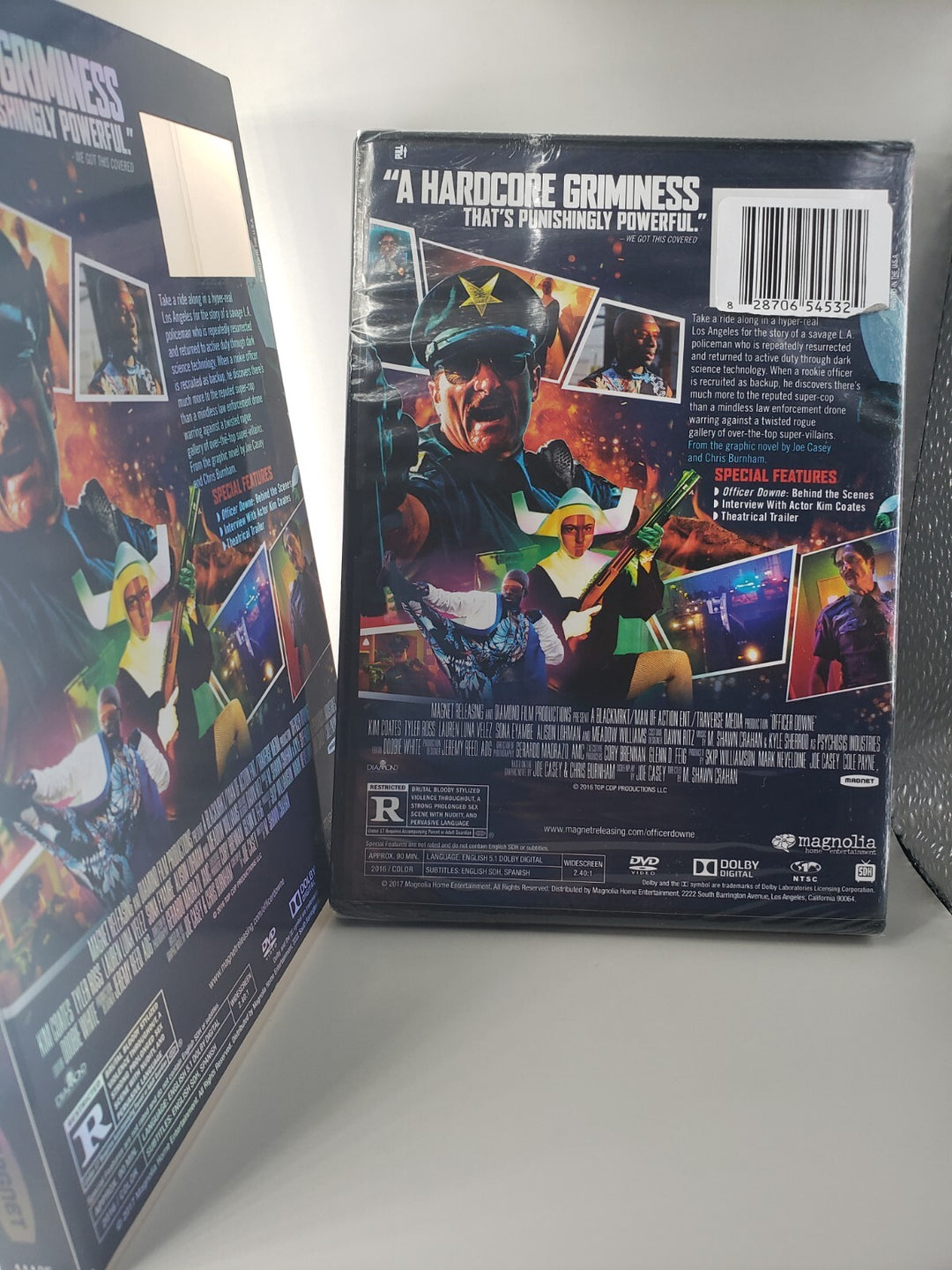New Sealed Officer Downe (DVD, 2017) with Slipcover Free Shipping