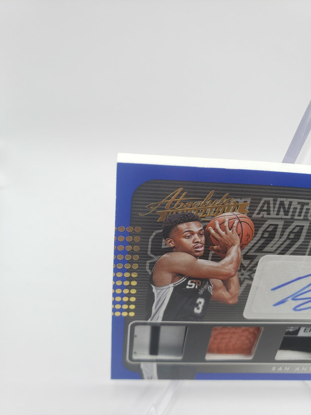2019-20 Absolute Memorabilia Tools of the Trade Patch Keldon Johnson Auto /25 RC