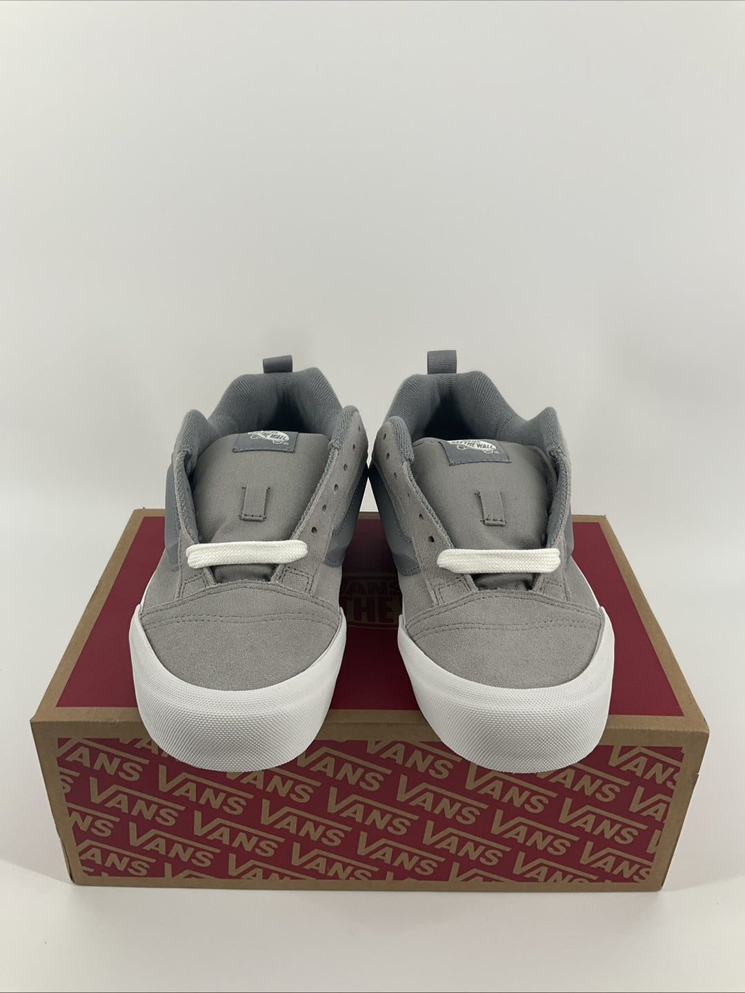 New Size 7 Men's Vans Knu Skool Gray White VN000D6CBXC