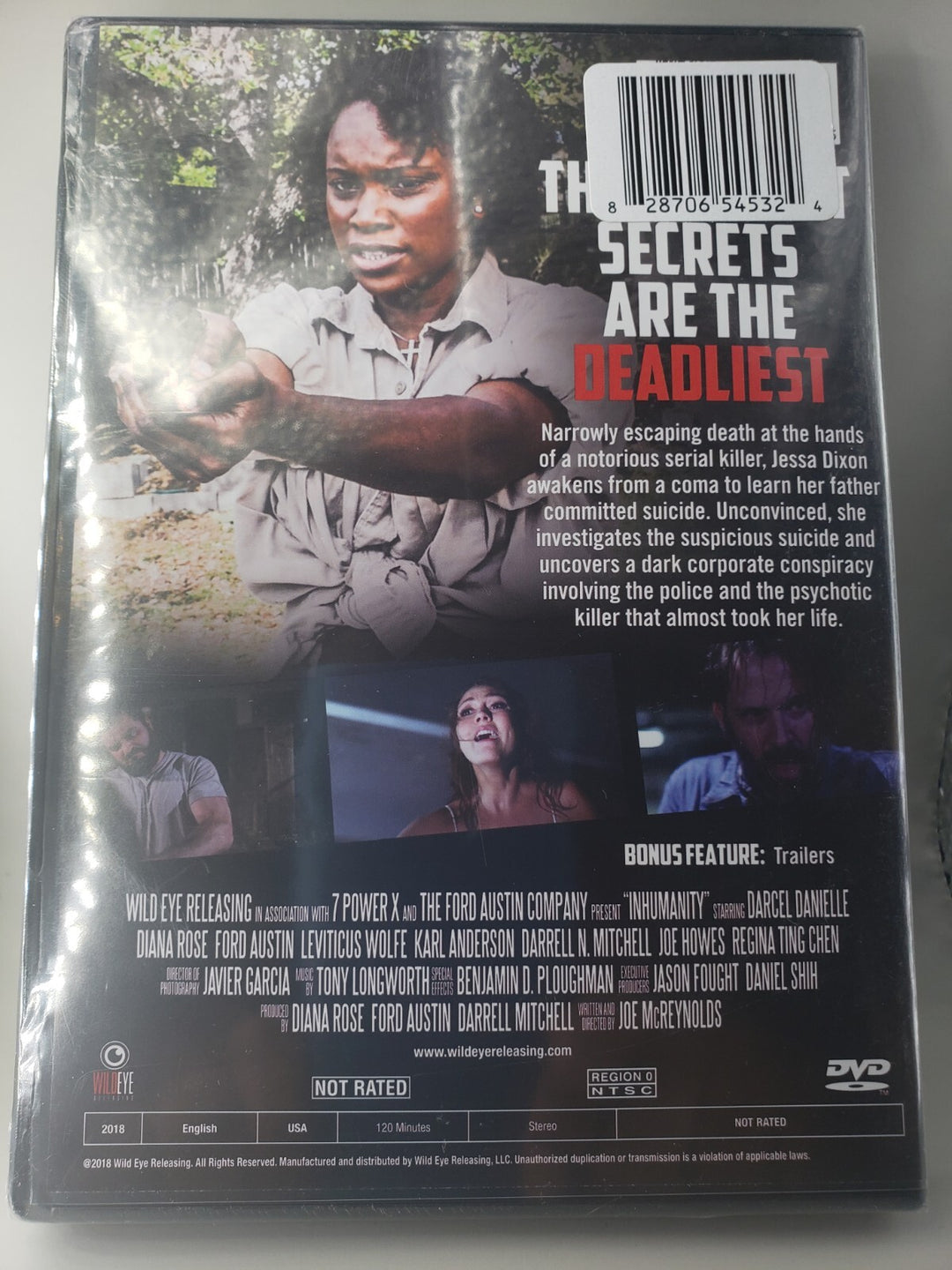 New Sealed Inhumanity (DVD, 2018) Darcel Danielle, Diana Rose, Ford Austin