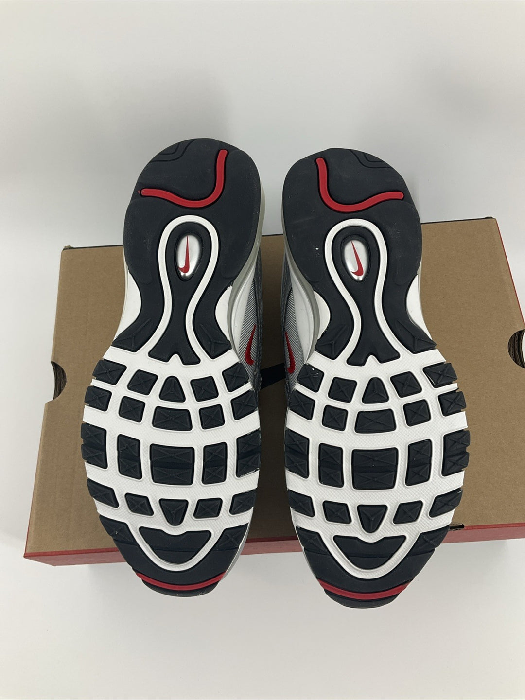Used Size 8.5 Womens Nike Air Max 97 OG AM97 OG  Silver DQ9131-002