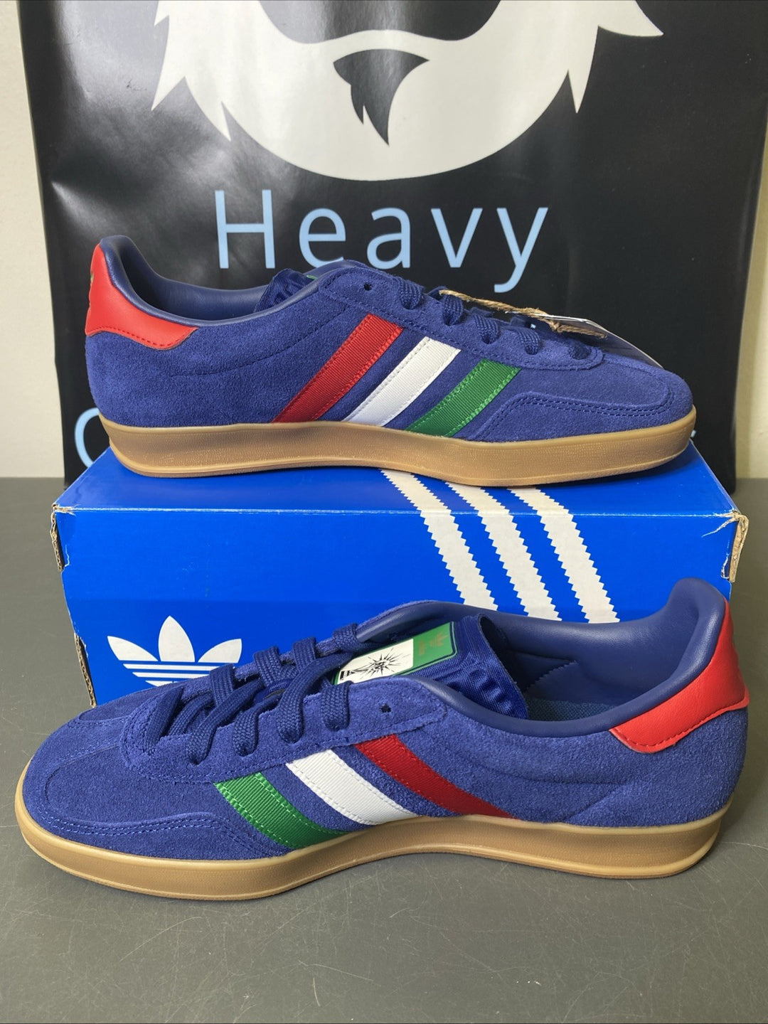 NEW Size 7 Men Adidas Gazelle Indoor FIFA World Cup 2026 Royal Blue Suede IH6464