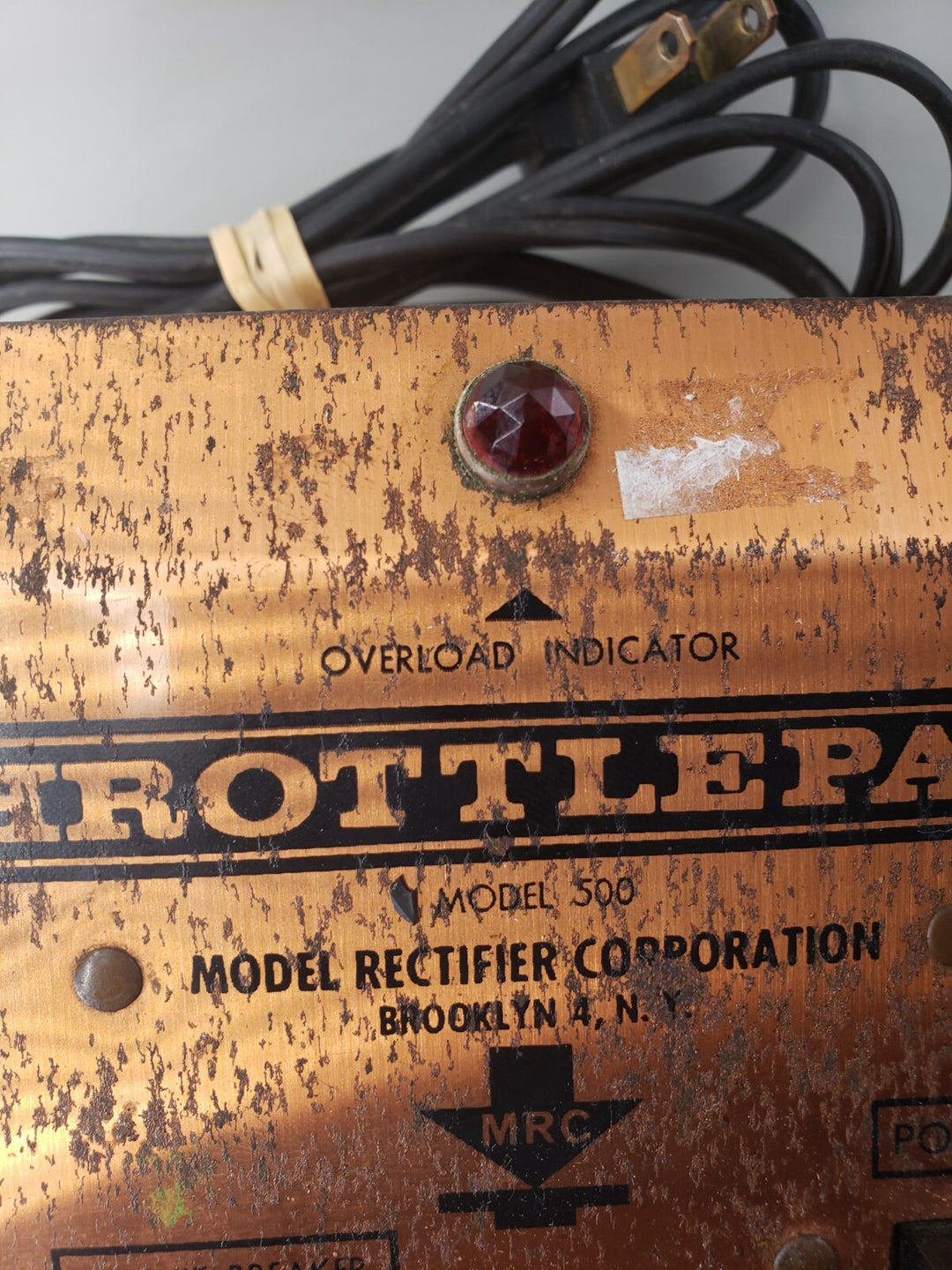 (As-is, Untested) MRC Throttle Pack Train Control Model 500 Vintage