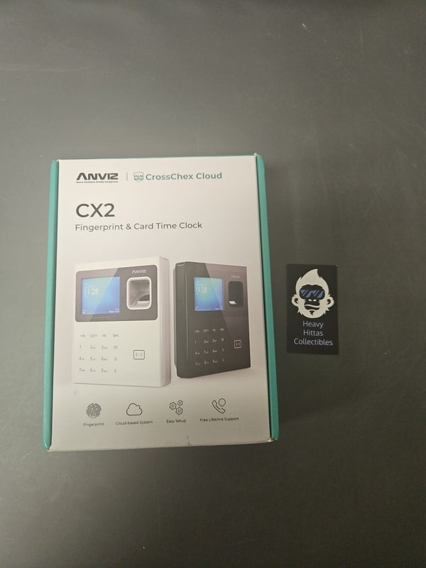 ANVIZ CX2 - Fingerprint Biometric Time Clocks for Employees Small Business