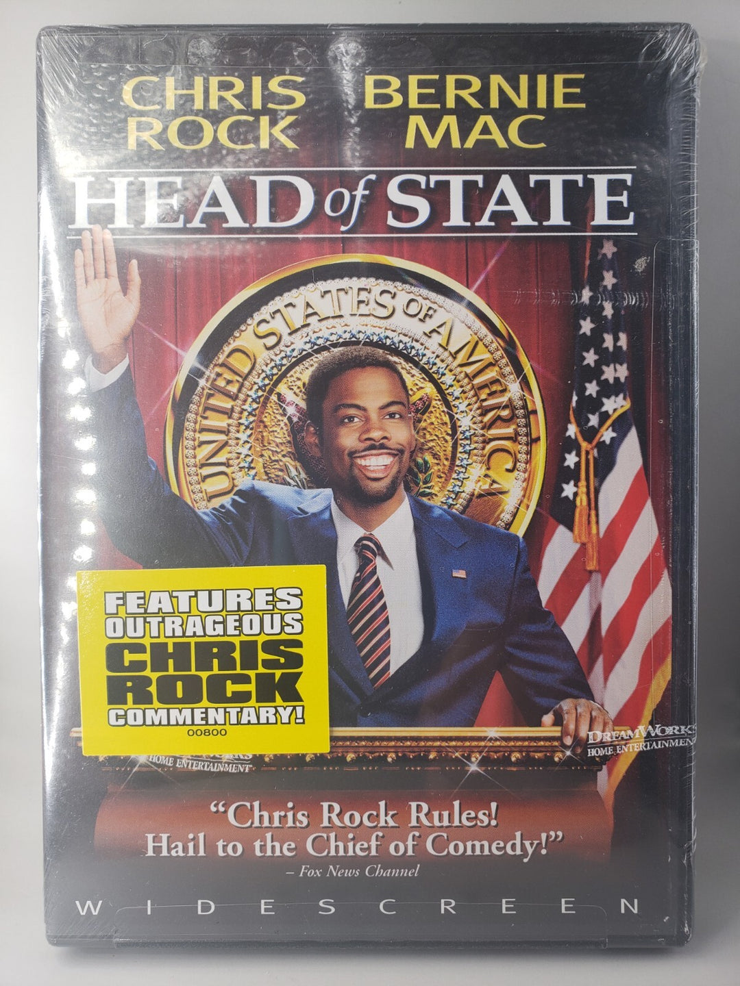 New Sealed DVD Head of State Chris Rock Free Shipping
