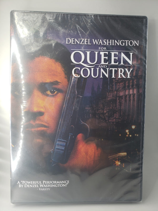 New Sealed DVD For Queen And Country DVD Denzel Washington Free Shipping