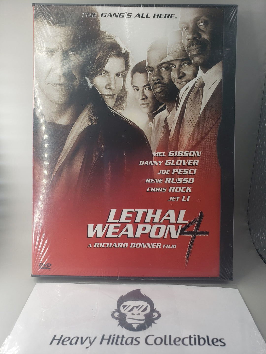 New Sealed Lethal Weapon 4 DVD 1998 Widescreen Mel Gibson Danny Glover Free Ship