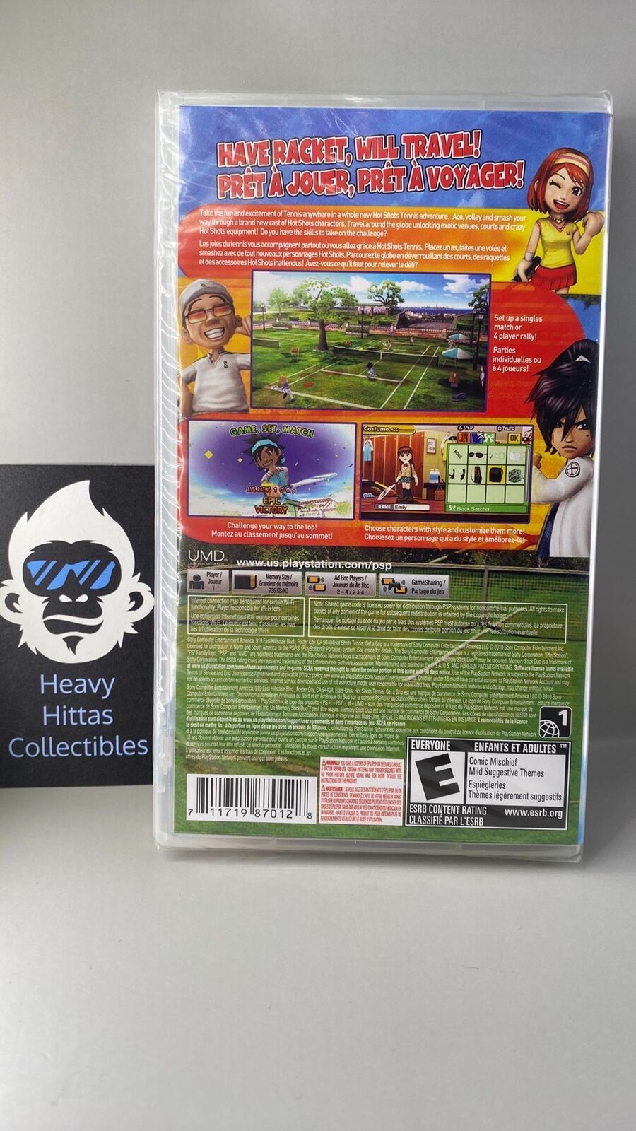 PSP – Hot Shots Tennis: Get a Grip – New