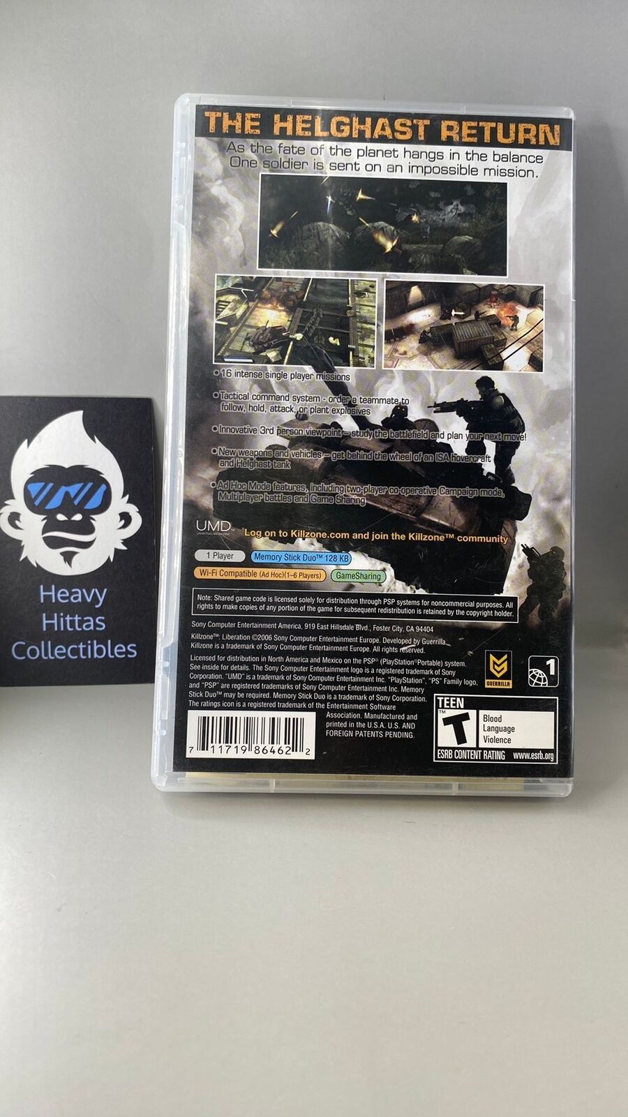 PSP – Killzone: Liberation – CIB++