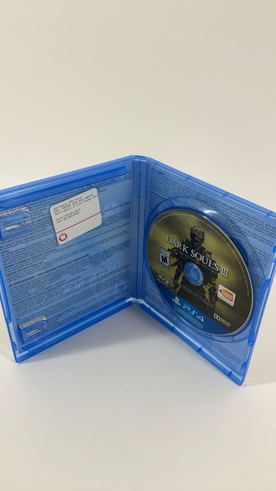 PS4 – Dark Souls III: The Fire Fades Edition – CIB