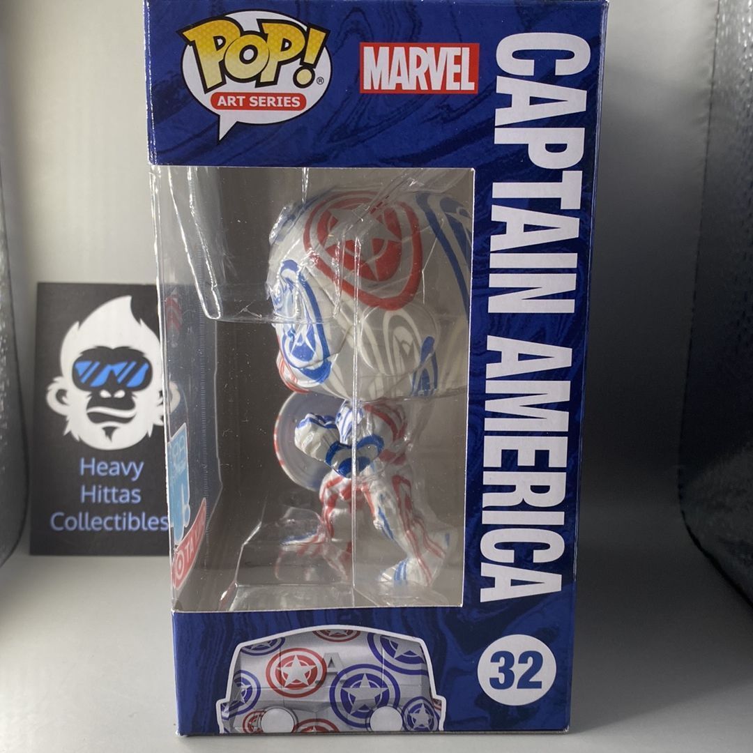 Funko Pop! Art Series Marvel Avenger Captain America (32)