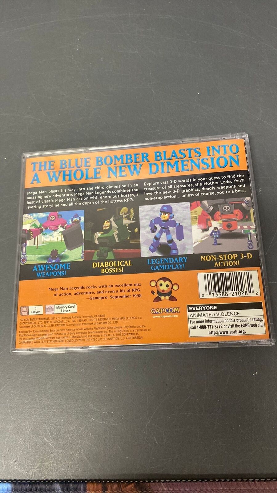 PS1 – Mega Man Legends – CIB