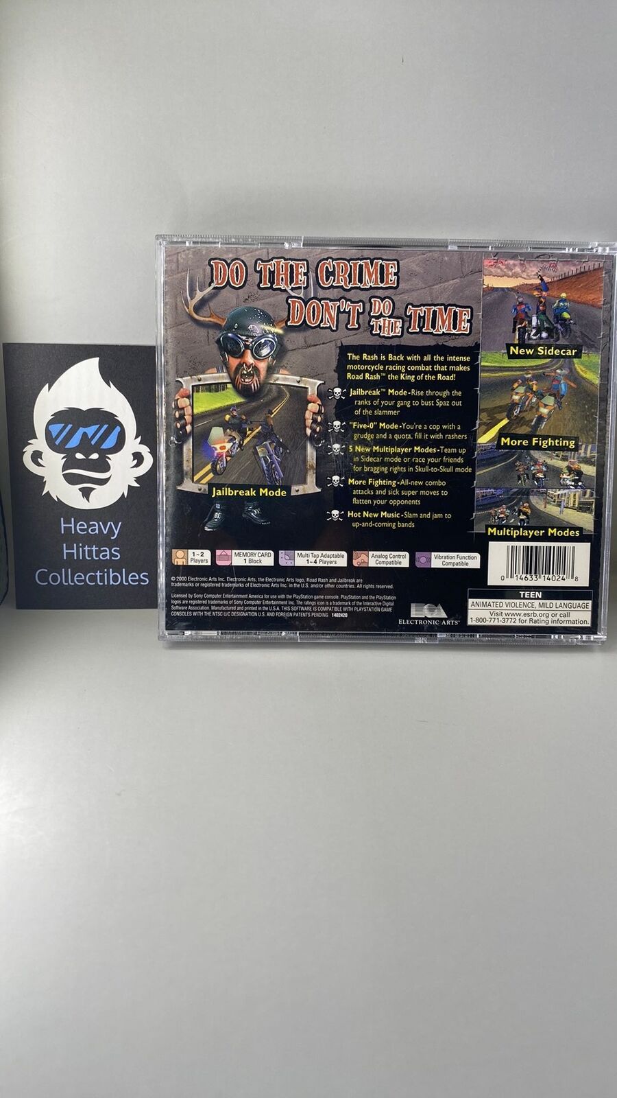 PS1 – Road Rash: Jailbreak – CIB