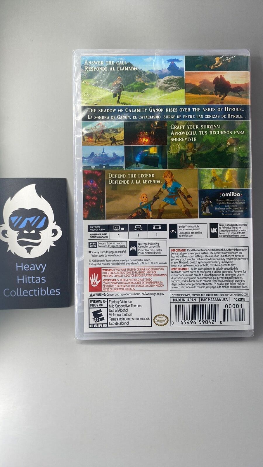 Switch – The Legend of Zelda: Breath of the Wild – New