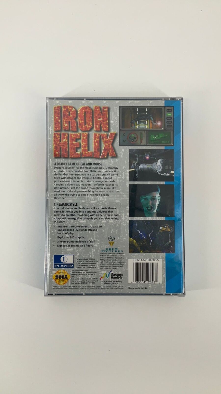 SEGA CD – Iron Helix – CIB
