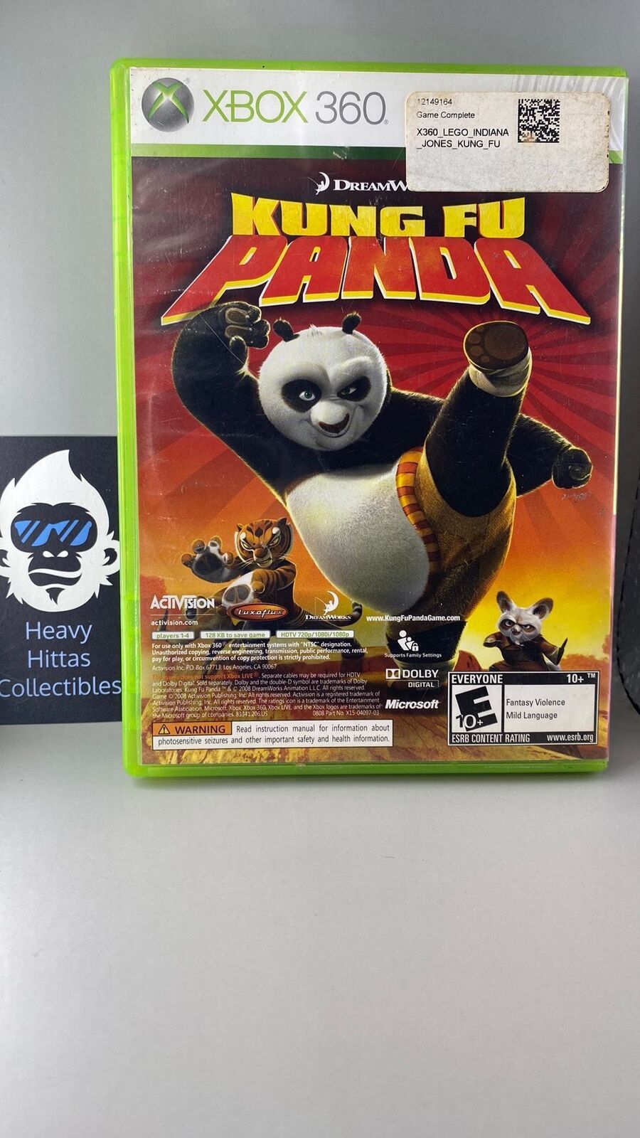 Xbox 360 - LEGO Indiana Jones and Kung Fu Panda Combo Pack - CIB