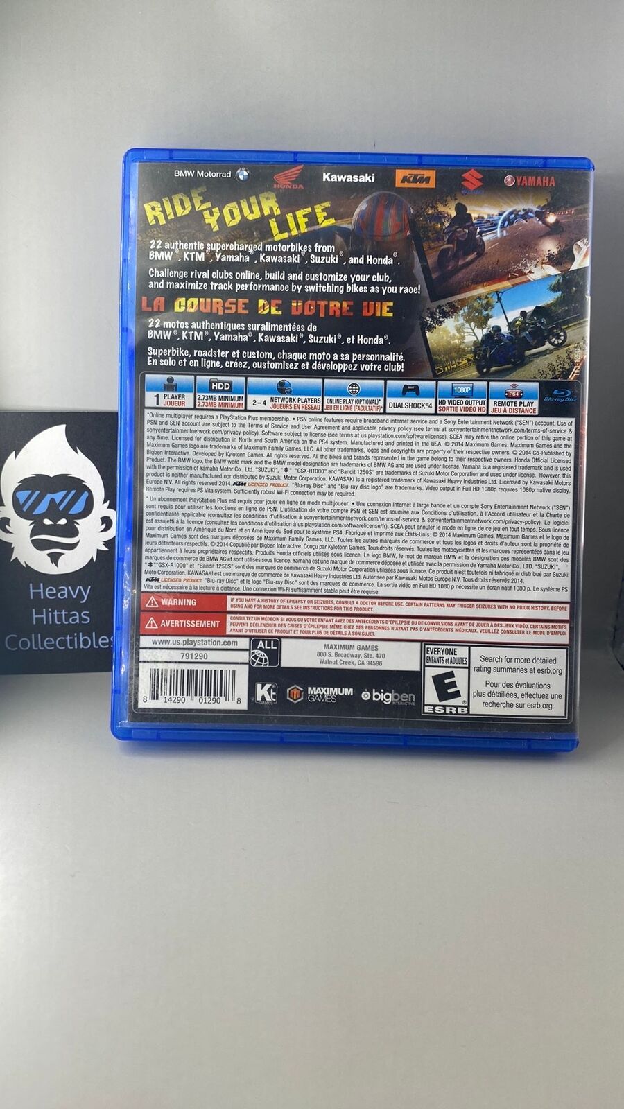 PS4 – Motorcycle Club – CIB