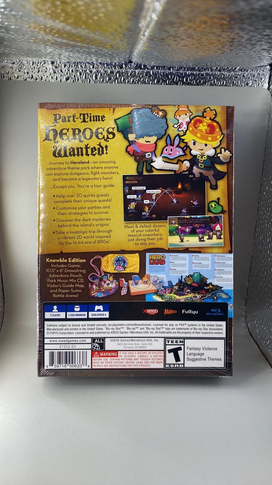 PS4 – Heroland: Knowble Edition – New