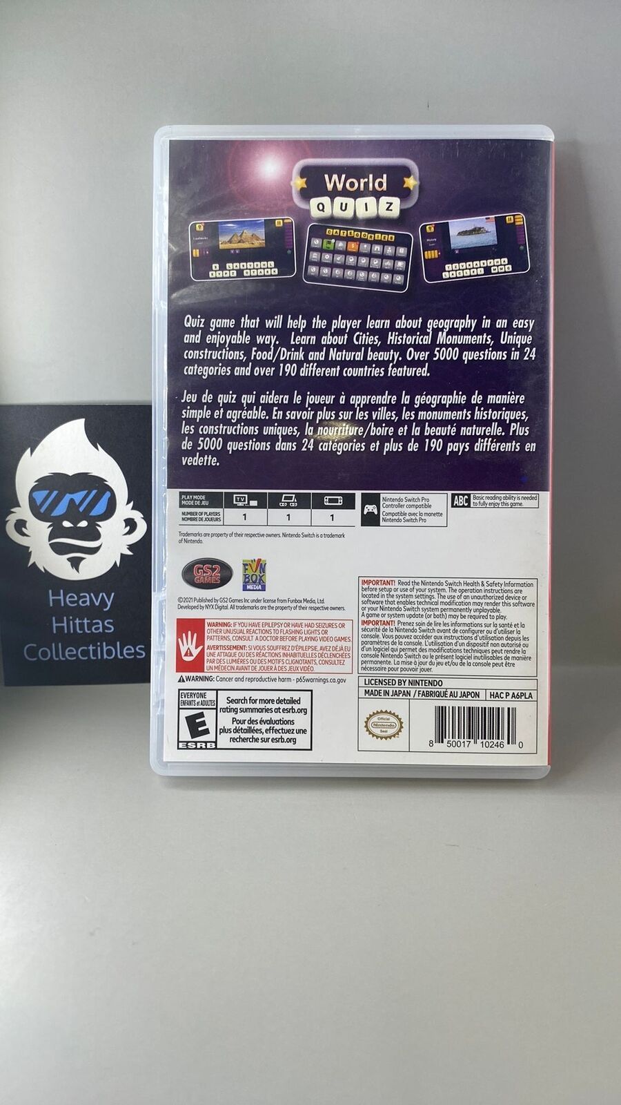 Switch – World Quiz – CIB