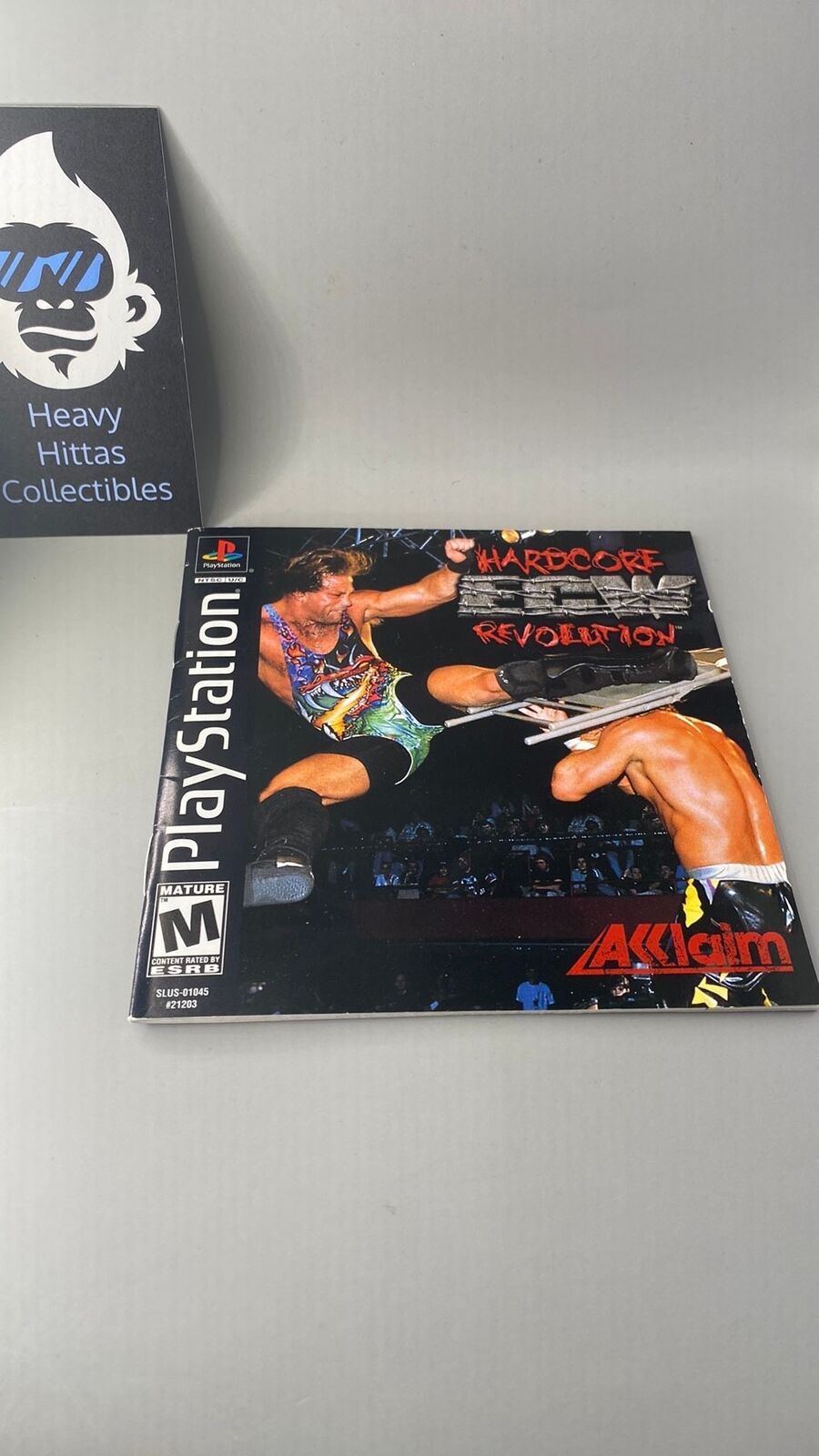 PS1 – ECW Hardcore Revolution – CIB