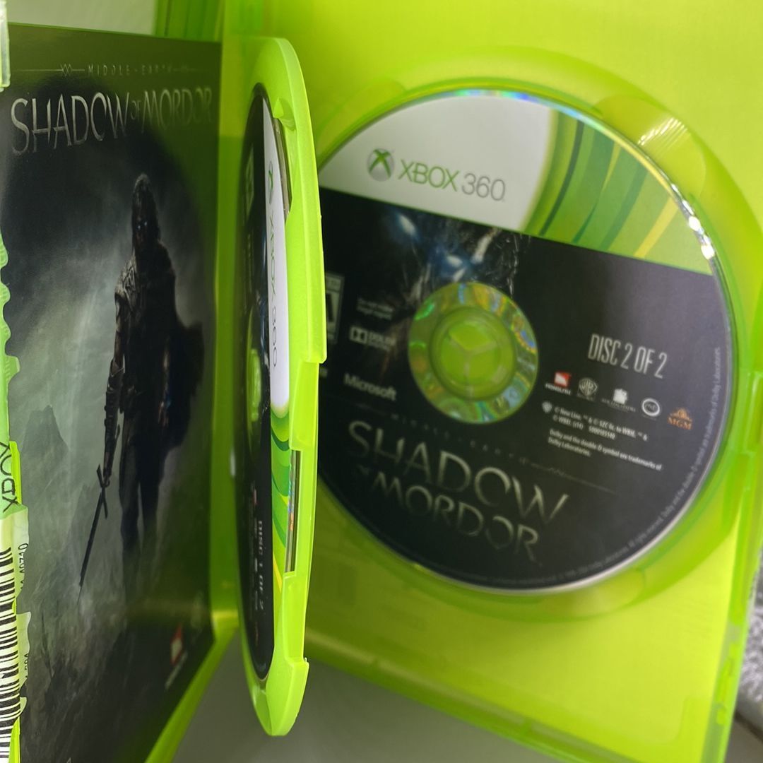 Xbox 360 - Middle-earth: Shadow of Mordor - CIB