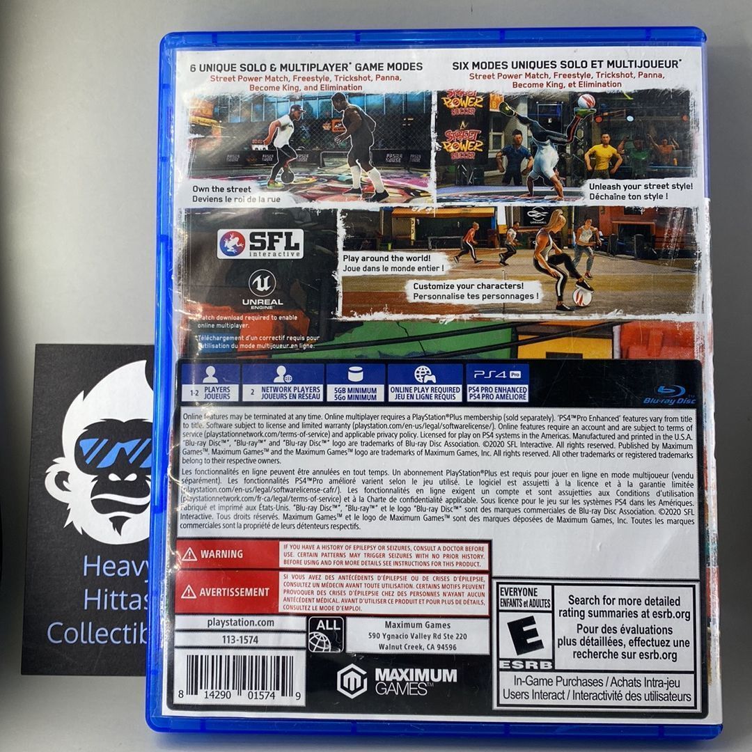 PS4 – Street Power Soccer – CIB