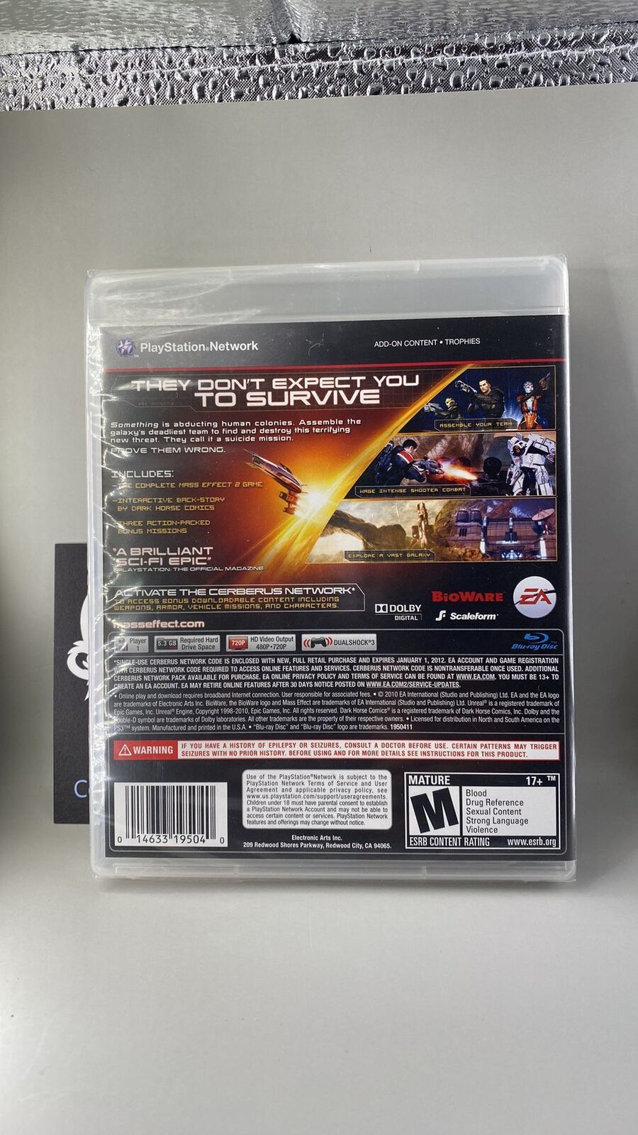 PS3 – Mass Effect 2 – New