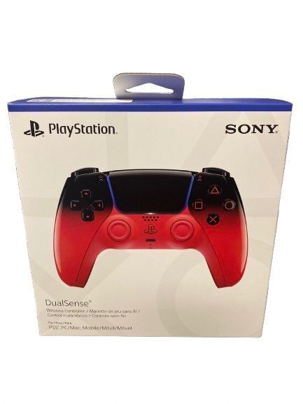 PS5 - DualSense Wireless Controller - Techno Red - New