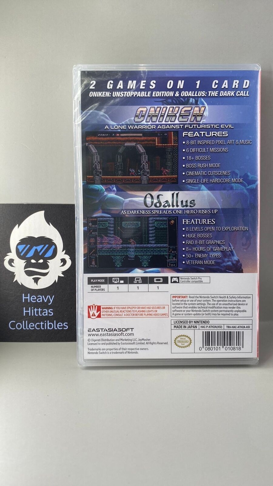 Switch – Oniken + Odallus Collection – New