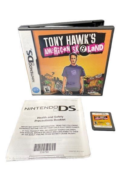 DS – Tony Hawk’s American Skateland – CIB