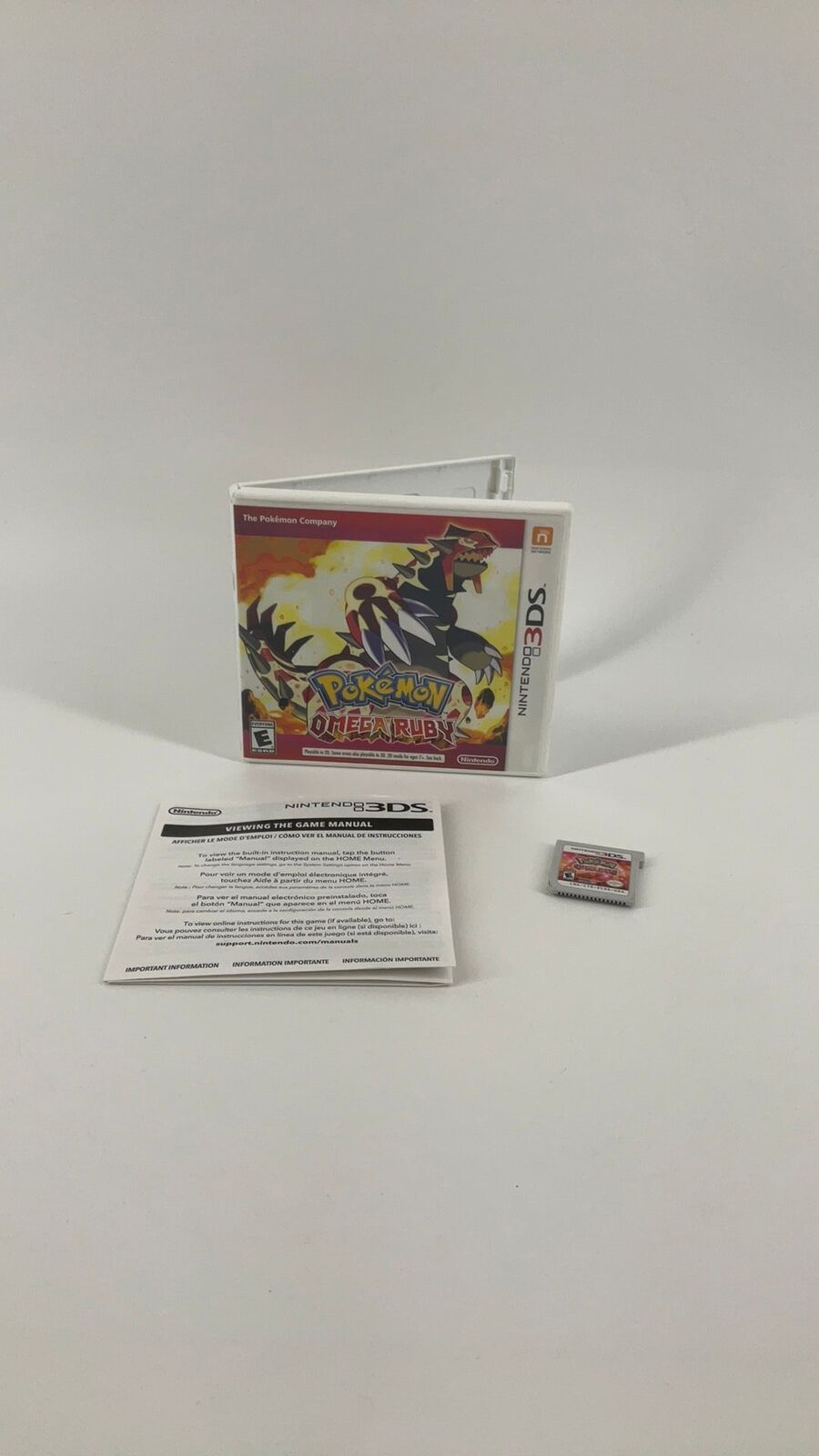 3DS – Pokémon Omega Ruby – CIB