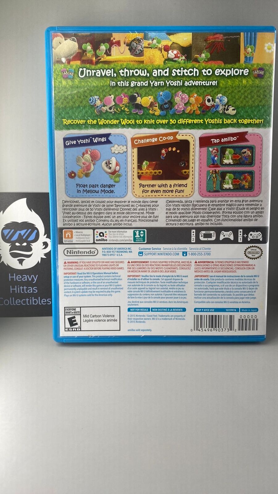 Wii U - Yoshi’s Woolly World - CIB