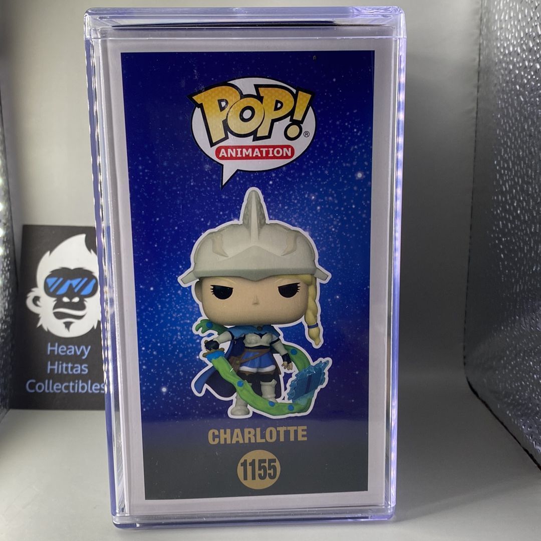 Funko Pop! Animation Black Clover: Charlotte (1155) Autographed