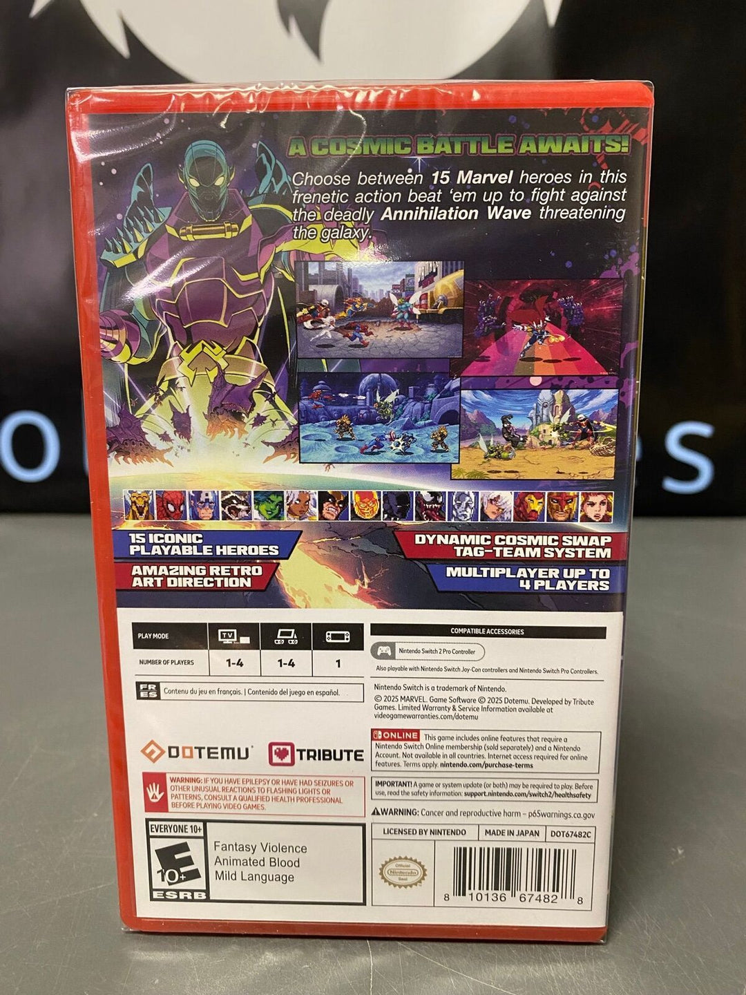 Switch 2 – Marvel Cosmic Invasion – New