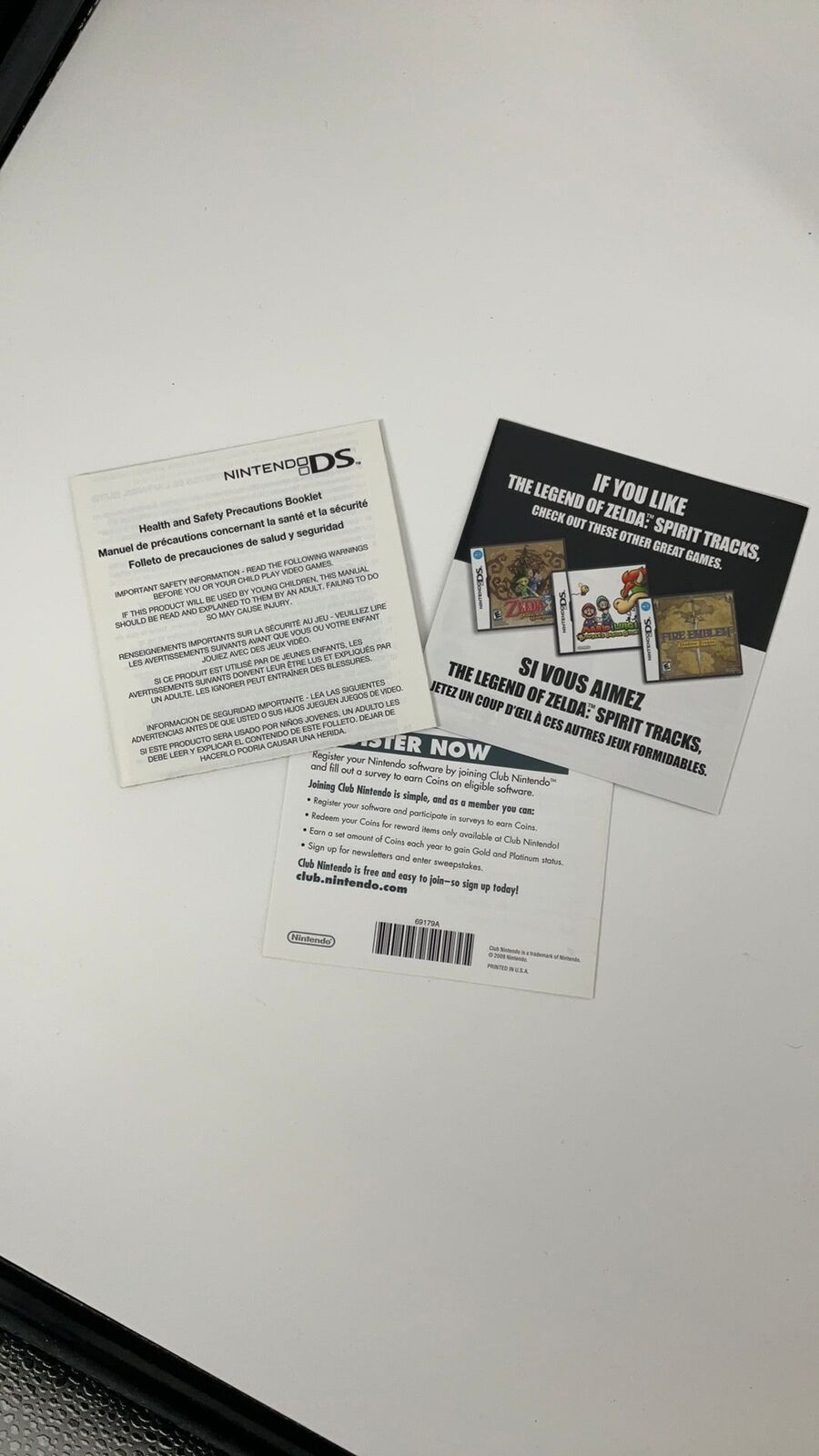 DS – The Legend of Zelda: Spirit Tracks – CIB