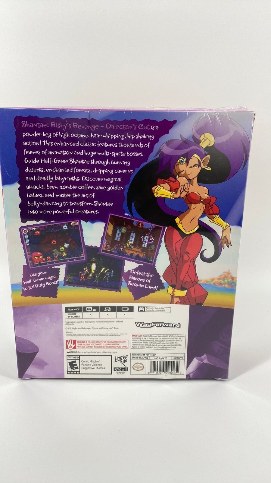 Switch – Shantae: Risky’s Revenge – Director’s Cut – New