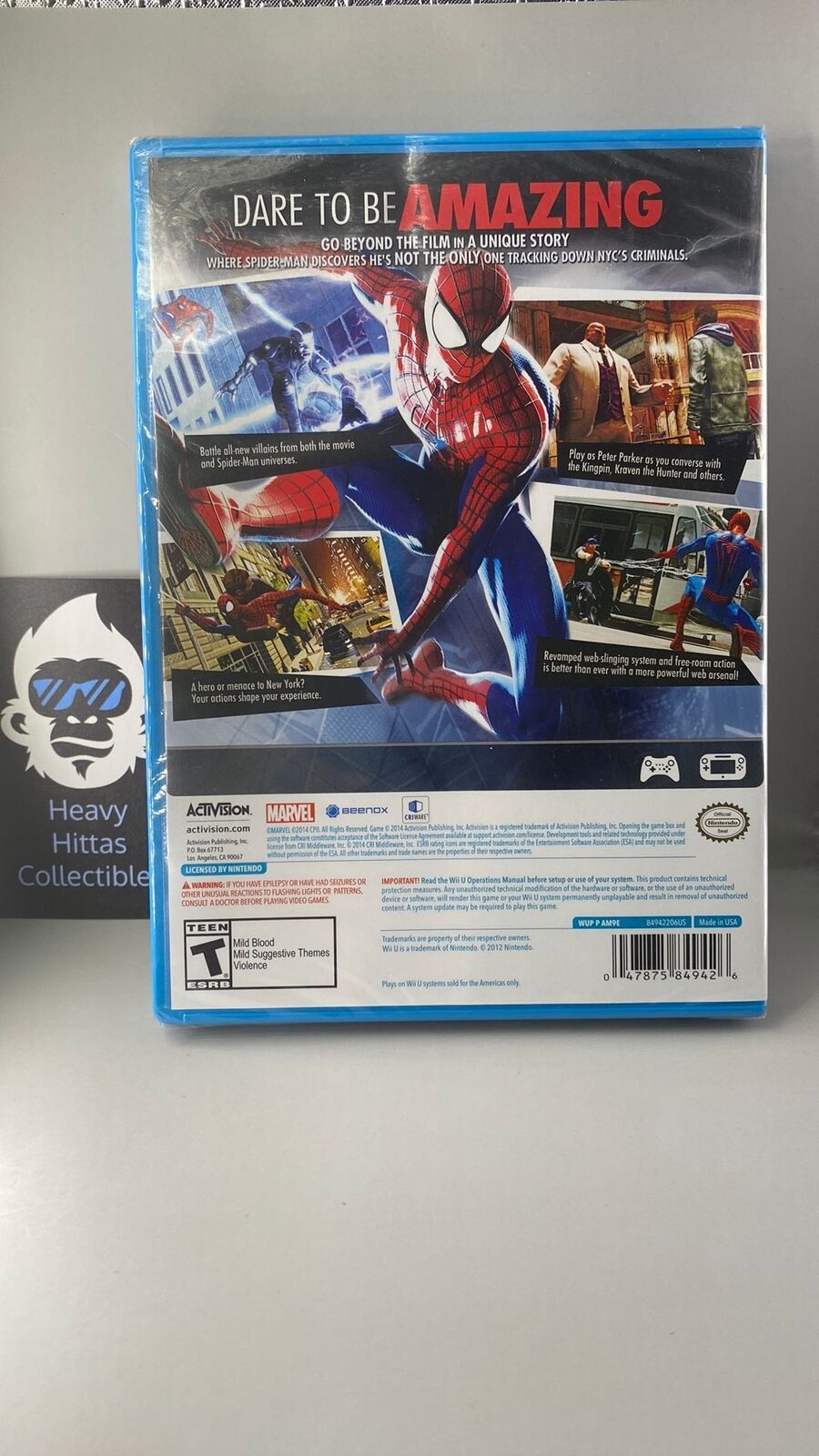 Wii U - The Amazing Spider-Man 2 - New
