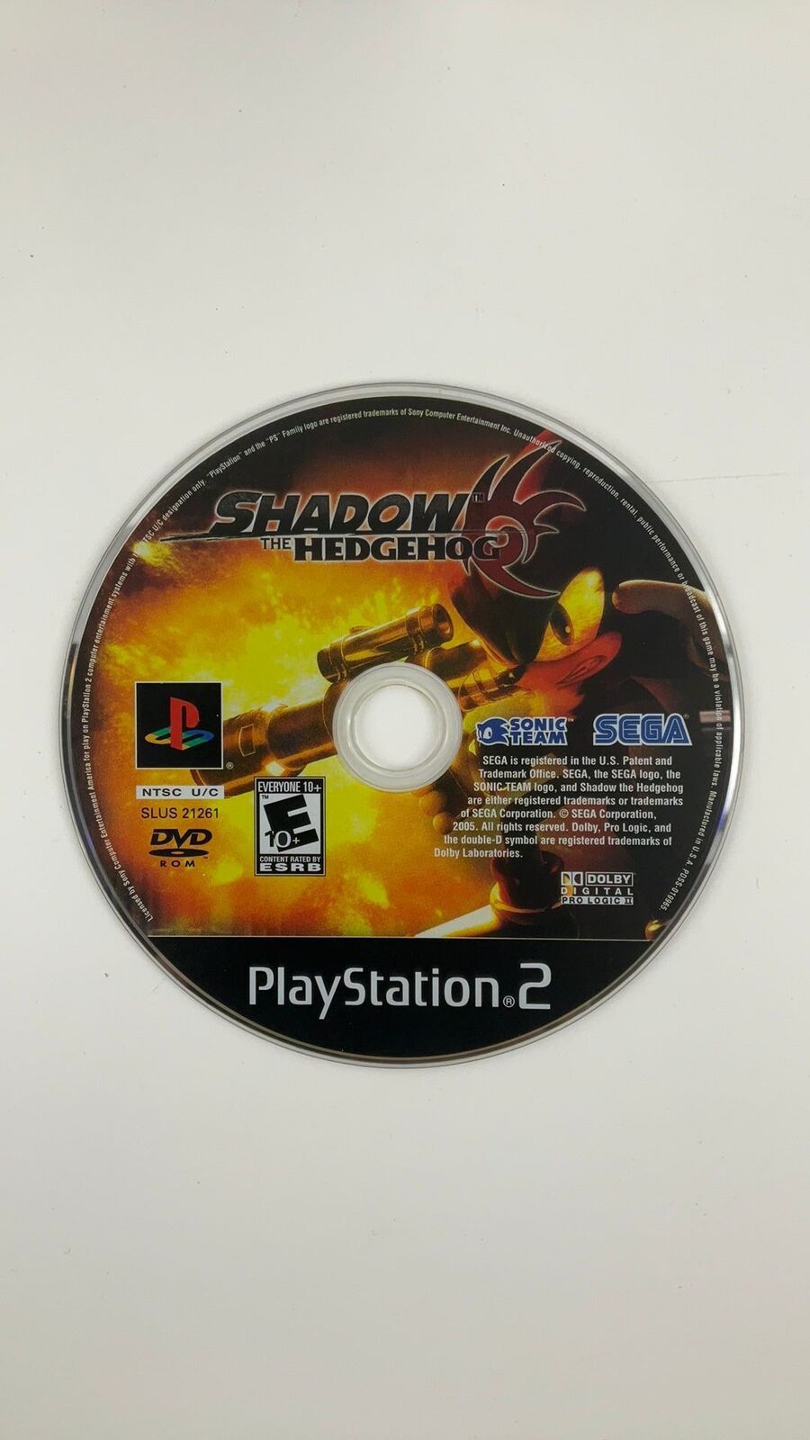 PS2 – Shadow the Hedgehog – CIB++