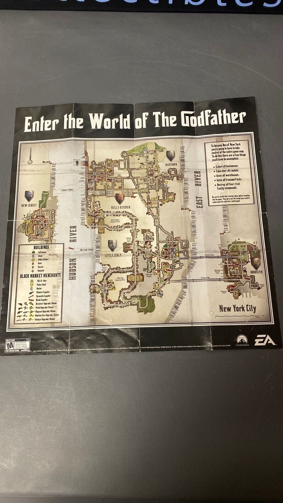 PS2 – The Godfather: The Game – CIB