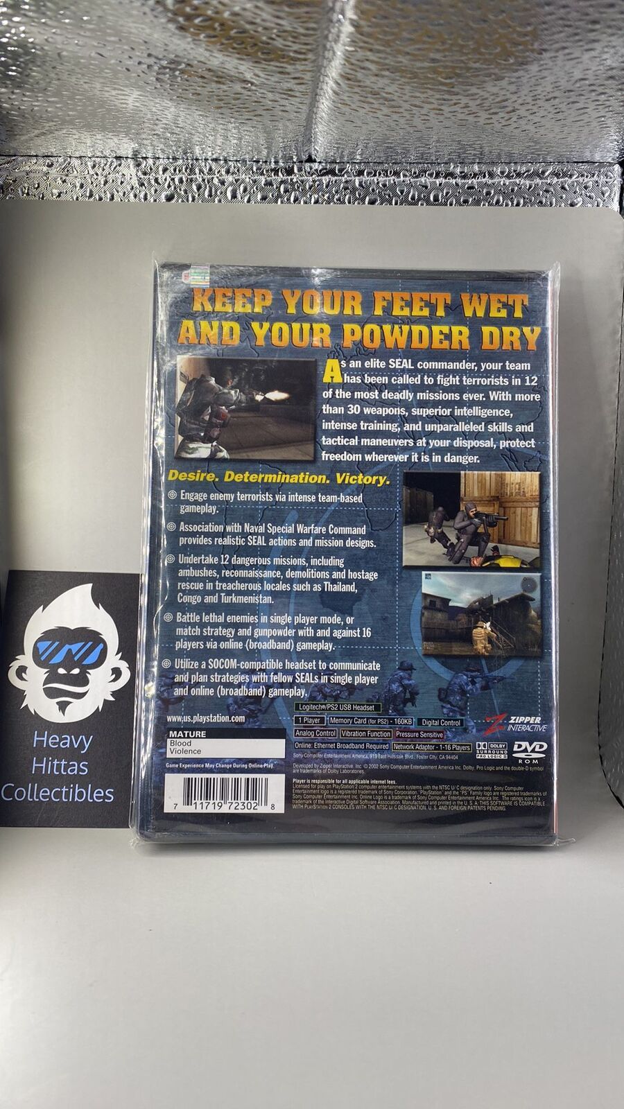 PS2 – SOCOM: U.S. Navy SEALs – Greatest Hits – New