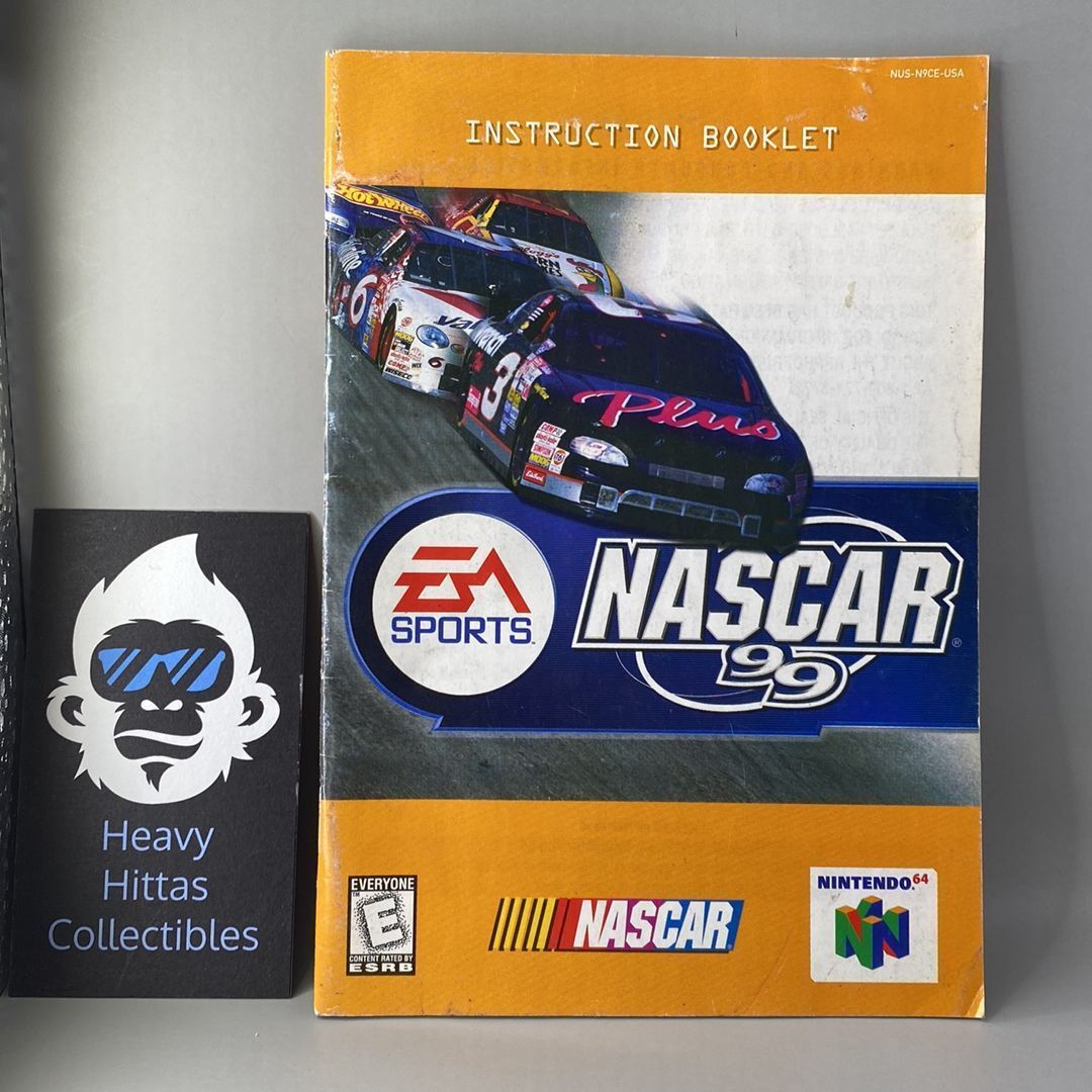 Nintendo 64 – NASCAR 99 – Manual Only
